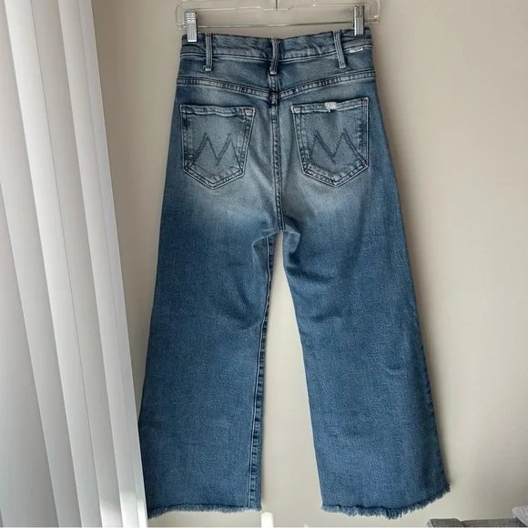 MOTHER The Hustler Roller Ankle Jeans in High On The Hog Size 26